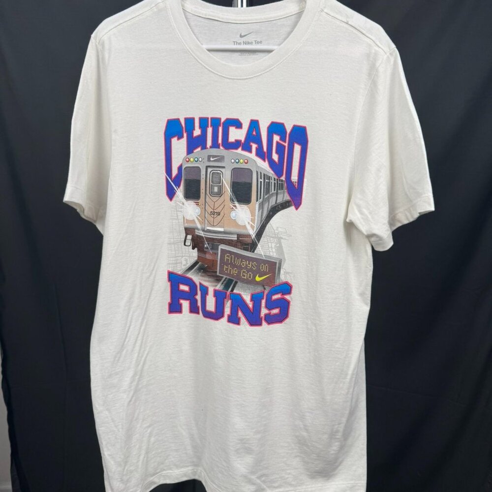 Nike “Chicago Runs” CTA Train Graphic Tee